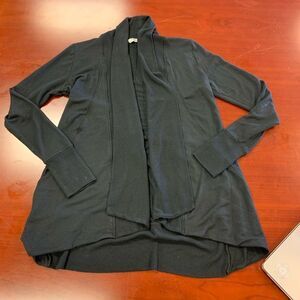 Athleta Shawl Collar Modal Pocket Cardigan sz XXS